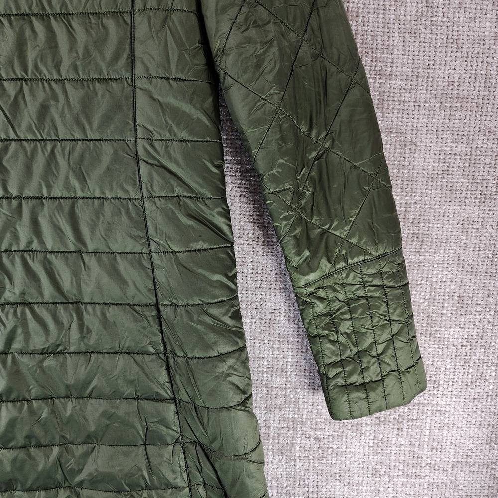 Patagonia Radalie Parka Jacket Womens S Olive Insulated Quilted Puffer Coat - Picture 9 of 14